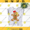 Gingerbread Girl Svg Cut File Christmas Monogram Svg Ginger Man Svg Holiday Cookies Cute Kids Svg Baking Svg Files for Cricut Png Dxf.jpg