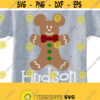 Gingerbread SVG Christmas SVG Boys Christmas SVG Christmas T Shirt Svg Digital Cut Files Svg Ai Eps Pdf Dxf Png Jpeg