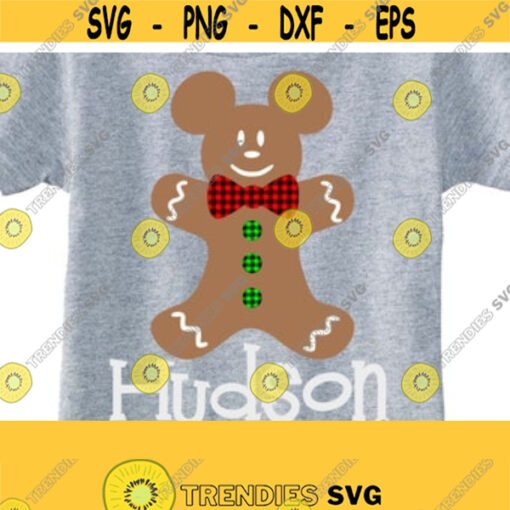 Gingerbread SVG Christmas SVG Boys Christmas SVG Christmas T Shirt Svg Digital Cut Files Svg Ai Eps Pdf Dxf Png Jpeg