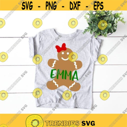Gingerbread couple SVG Christmas shirt svg Christmas svg Gingerbread man svg eps png