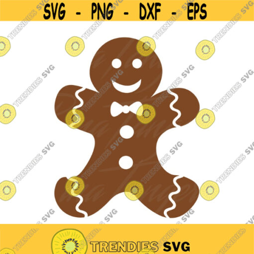Gingerbread man svg christmas svg png dxf Cutting files Cricut Funny Cute svg designs print for t shirt Design 680
