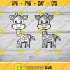 Giraffe Svg Giraffe Outline Svg Cute Giraffes Cut Files Giraffe Svg Dxf Eps Png Kids Shirt Design Baby Clipart Cricut Silhouette Design 2006 .jpg