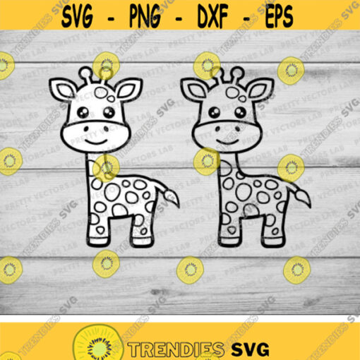 Giraffe Svg Giraffe Outline Svg Cute Giraffes Cut Files Giraffe Svg Dxf Eps Png Kids Shirt Design Baby Clipart Cricut Silhouette Design 2006 .jpg