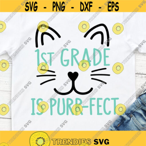 Girl 1st Grade Svg Back to School Svg First Grade Just Got a Lot Brighter Svg 1st Grade Shirt Sunflower Svg Files for Cricut Png