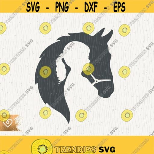 Girl And Horse Svg Just A Girl Who Loves Horses Png Small Town Girl Horse Silhouette Png Girl Loves Horses Svg Cricut Cut File Horse Girl Design 275