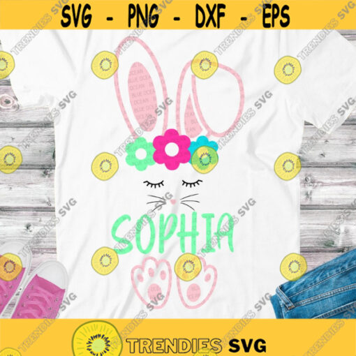 Girl Easter SVG Easter bunny girl SVg Easter bunny cut files Easter transfer for girl