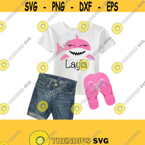 Girl Shark Svg Beach T Shirt Svg Girl T Shirt SVG Shark Tshirt SVG Cute Shark Svg Dxf EPS Ai Png Jpeg and Pdf Cutting Files Design 1026