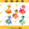 Girl Sun Bonnet Cuttable SVG PNG DXF eps Designs Cameo File Silhouette Design 643