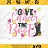 Give Cancer The Boot Svg Cut File Vector Printable Clipart Cancer Quote Svg Cancer Saying Svg Breast Cancer Bundle Svg Design 447 copy