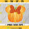 Glitter Minnie PumpkinFall Vibes PNG for Sublimation Fall Sublimation Autumn Funny Thanksgiving Digital Download Halloween Design 317