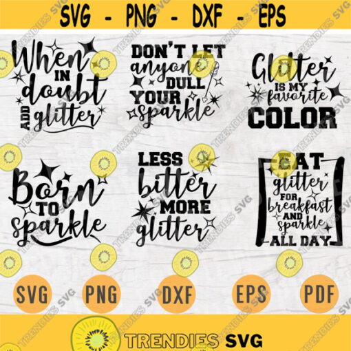 Glitter SVG Bundle Pack 6 Files for Cricut Vector Bundle Fathers Cut Files INSTANT DOWNLOAD Cameo Svg Dxf Eps Png Pdf Iron On Shirt 2 Design 722.jpg