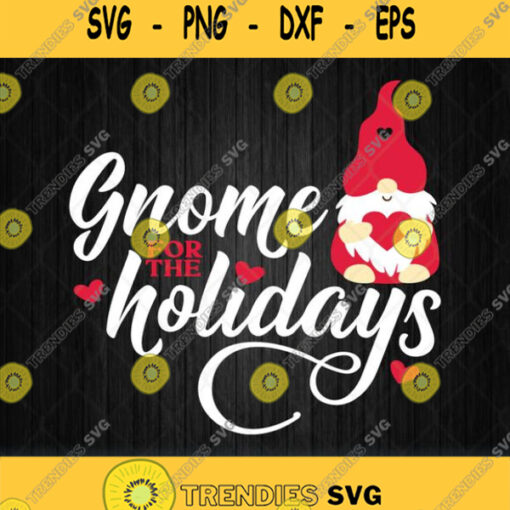 Gnome For The Holiday Svg Png