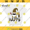 Gnome Happy new year 2021 svg Digital Tshirt Design Instant Download Design 100