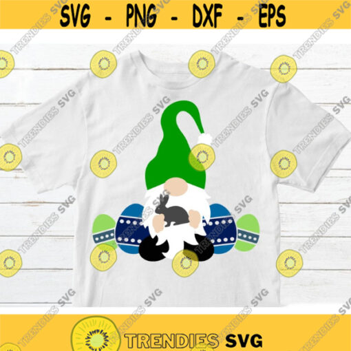 Gnome SVG Easter SVG file for Cricut Silhouette Spring SVG Gnome svg for Easter shirt Funny Easter svg Easter egg svg Design 407.jpg