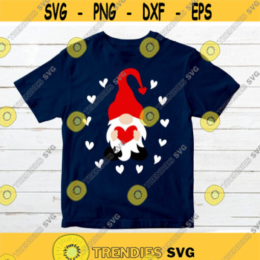 Gnome SVG Heart svg Valentine Gnome SVG Gnome with heart SVG Funny Valentine svg Cute Gnome svg for Shirt Gnome png sublimatiom Design 217.jpg