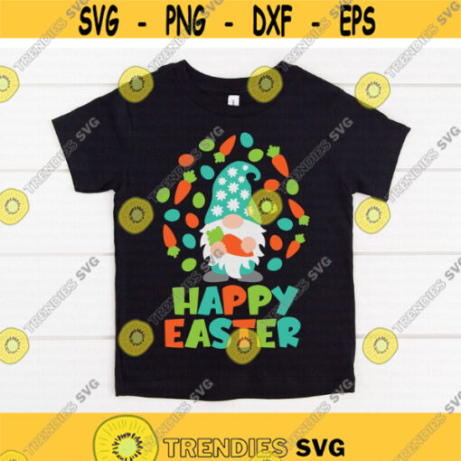 Gnome with Carrot svg Easter Gnome svg Happy Easter svg Easter svg Gnome with Egg svg Boy svg dxf png Cut File Cricut Silhouette Design 511.jpg
