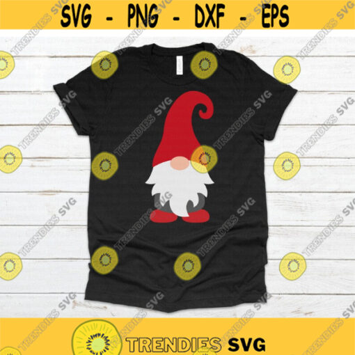 Gnome with Swirl Hat svg Gnome svg Christmas Gnome svg Valentines Day svg Scandinavian Gnome svg dxf png Cut File Cricut Silhouette Design 718.jpg