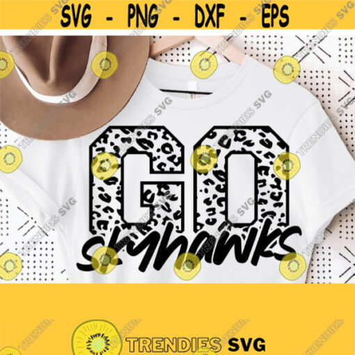 Go Skyhawks Leopard Svg Go Skyhawks Svg Skyhawks Mascot SvgSkyhawks Cut File Football Basketball Baseball Volleyball Mom Shirt Svg Design 1551