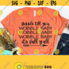 Gobble Till You Wobble Baby SVG Fall Svg Files Fall Shirt SVG Thanksgiving Svg Files Fall Cut Files Autumn Svg Dxf Eps Png Svg Design 182