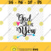 God Gave Me You SVG DXF EPS Ai Png and Pdf Cutting Files for Electronic Cutting Machines