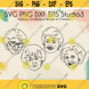 Golden Girls SVG Cut Files Golden Girls Design Sophia Dorothy Blanche Rose Layered SVG Digital Download svg dxf png eps studio3Design 19.jpg