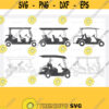 Golf SVG Golf Cart Svg Golf Cart silhouette golfing svg Golf vector golf cart clip art Golf Cart outline golf cart cut files svg