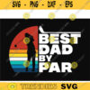 Golfer SVG Best Dad by Par golf svg golfing svg golfer svg golf clipart golf ball svg golf cut file Design 397 copy