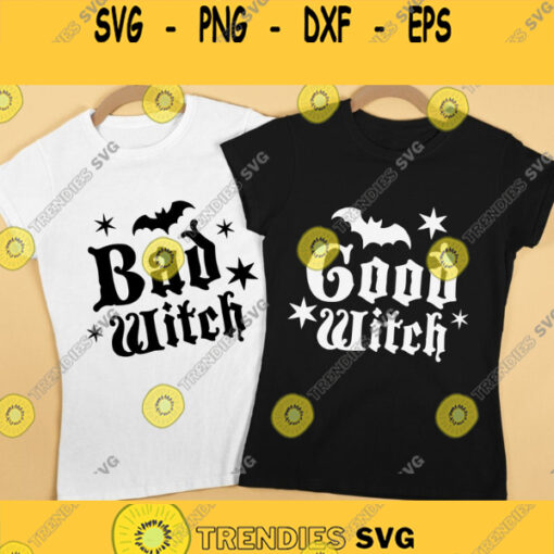 Good Witch Bad Witch Svg Bundle Witch SVG Halloween Witch Svg Witch Cut File Spooky Witch Svg Svg files for Cricut Sublimation
