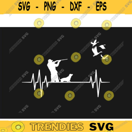 Goose hunting SVG Heartbeat Goose hunting svg hunting svg hunting cut file hunter svg Design 163 copy