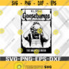 Goosebumps Haunted Mask Book Cover Svg png eps dxf digital download file Design 386