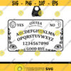 Gothic Ouija Board SVG PNG PDF Cricut Silhouette Cricut svg Ouija Game svg Ouija Spirit Board Design Spirit board svg Ouija Svg Design 1985