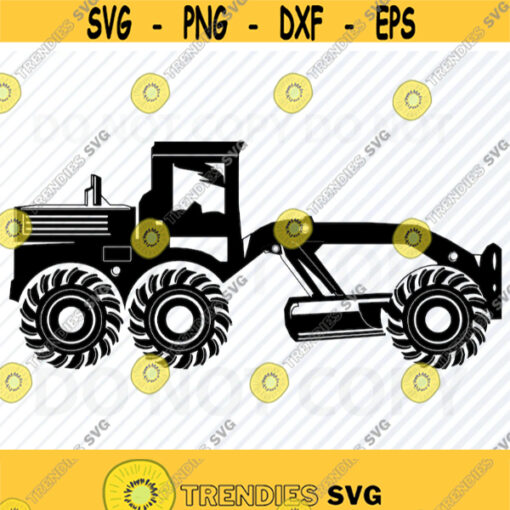 Grader SVG Files Motor Grader Vector Images Silhouette Clipart SVG File For Cricut Work truck Png EpsDxf Construction Machine svg Design 166