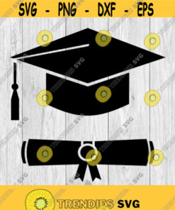Graduation Cap Degree Diploma Certificate svg png ai eps dxf DIGITAL FILES for Cricut CNC and other cut or print projects Design 143