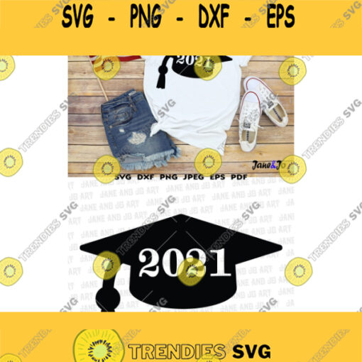Graduation SVG Graduation Cap SVGGraduation 2021 Svg Cut fileSilhouette Class of 2021Graduate svg ClipartIron transfer on shirtSenior