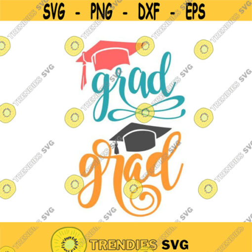 Graduation School Cuttable Cap Hat Grad Design SVG PNG DXF eps Designs Cameo File Silhouette Design 1273