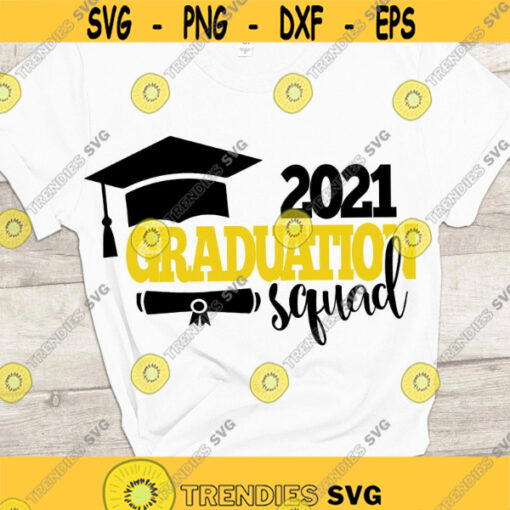 Graduation Squad 2022 SVG Graduation 2022 SVG Senior 2022 Class of 2022 digital cut files