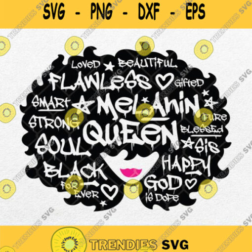 Graffiti Black Queen Afro Woman Svg Png Svgbundles Svgcricut