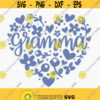 Gramma SVG Heart Svg Happy Mothers Day Svg Mothers Day Shirt Svg Grandma Svg Love Mom Svg Mothers Day Cut File Flowers Cut File Design 63