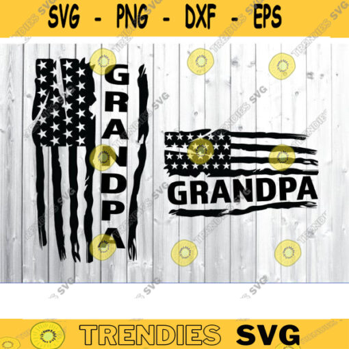 Grandpa American flag svg Grandpa svg grandpa USA flag svg Grandfather SVG Grandpa Distressed American Flag SVG eps dxf png pdf Design 751 copy