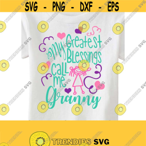Granny Svg Granny T Shirt Design Granny T Shirt Mothers Day T Shirt Design SVG DXF EPS Ai Png Jpeg and Pdf Cutting Files