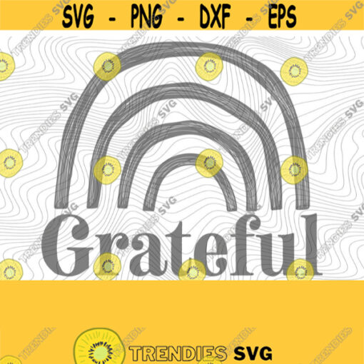 Grateful PNG Print File for Sublimation Or SVG Cutting Machines Cameo Cricut Thanksgiving Plaid Grateful Grateful Heart Grateful Mama Design 203