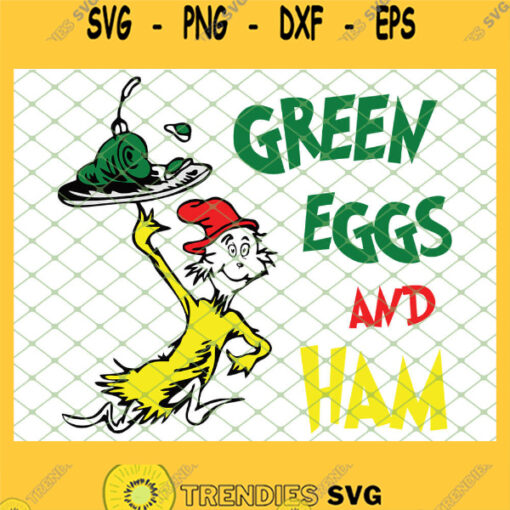 Green Eggs And Ham SVG PNG DXF EPS 1