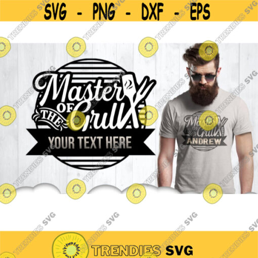 Grill Master SVG BBQ Svg Files For Cricut Grilling Svg Fathers Day Gift Svg Backyard BBQ Sign Dad Svg Clipart Iron On Food Svg Design 10136 .jpg