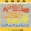 Grillin Chillin Refillin SVG Instant Digital Download Cut File Beer Man Fathers Day Dad Grilling svg png eps dxf file Design 58