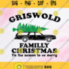Griswold Family Christmas Tis The Season To Be Merry Svg