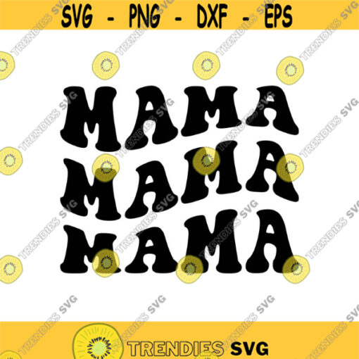Groovy Mama Decal Files cut files for cricut svg png dxf Design 517
