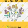 Grow PNG Print File for Sublimation Or SVG Cutting Machines Cameo Cricut Teacher Kindness Raise Good Humans Kindness Matters Be Kind Design 154