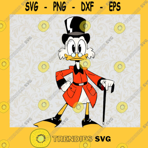 Grumpy Duck Svg Scrooge McDuck Svg Duck Tales The Movie Svg Disney Cartoon Svg