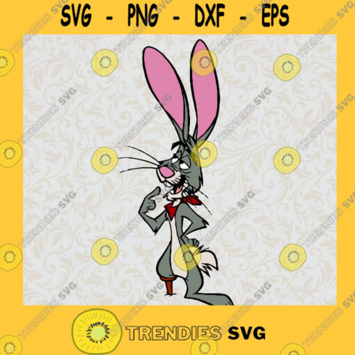 Grumpy Rabbit Svg Gray Bunny Svg Disney Character Svg Walt Disney Cricut