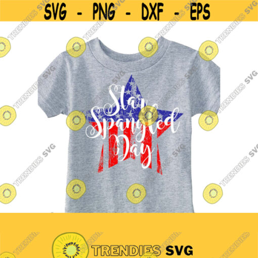 Grunge 4th of July Svg Independence Day SVG Grunge Star Patriotic Svg 4th of July T Shirt Svg SVG DXF Eps Ai Jpeg Png Pdf Cut File